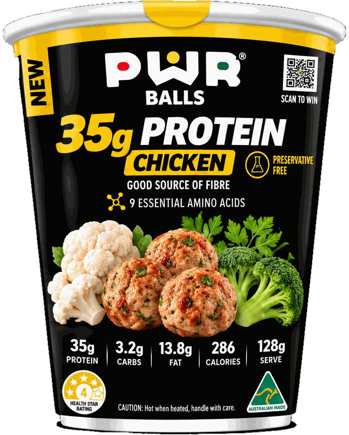 PWR Balls® chicken single-serve cup, 128 g
